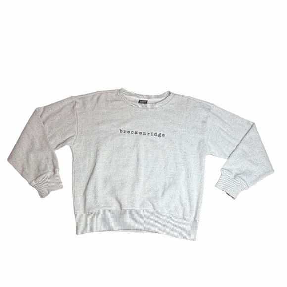 10/$25🦋 Outfitter Trading Co Light Gray BRECKENRIDGE Crew Neck Sweater - Size XL - Picture 7 of 12